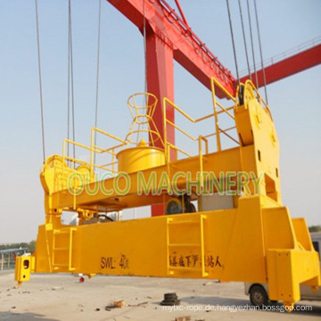 Hydraulischer Teleskop-Container-Spreader für schweres Heben